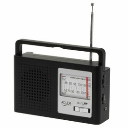 Adler Radio portátil AM/FM