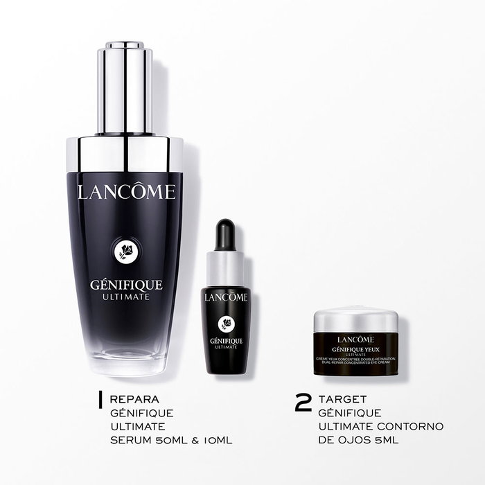 Lancôme Génifique Ultimate Set : Ultimate Serum 50ml + Ultimate Serum 10ml + 5ml Eye Cream Lancôme Génifique Ultimate Set : Ultimate Serum 50ml + Ultimate Serum 10ml + 5ml Eye Cream
