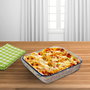ORYX Fuente de Cristal de Borosilicato Cuadrada 1,8 L