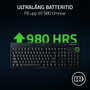 Razer BlackWidow V4 Low-Profile HyperSpeed Orange Switch Negro