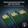 Razer BlackWidow V4 Low-Profile HyperSpeed Orange Switch Negro