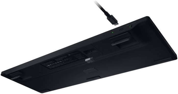 Razer BlackWidow V4 HyperSpeed Teclado Mecánico Low-Profile de Perfil Bajo Switches Naranja Disposición US Razer BlackWidow V4 HyperSpeed Teclado Mecánico Low-Profile de Perfil Bajo Switches Naranja Disposición US