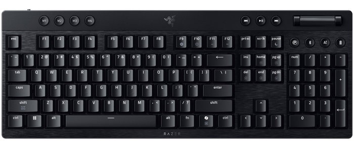 Razer BlackWidow V4 HyperSpeed Teclado Mecánico Low-Profile de Perfil Bajo Switches Naranja Disposición US Razer BlackWidow V4 HyperSpeed Teclado Mecánico Low-Profile de Perfil Bajo Switches Naranja Disposición US