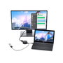Dell DA300 Adaptador Móvil USB-C, HDMI, VGA, DisplayPort, RJ-45, 80 g, Negro