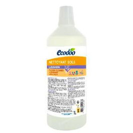 ECODOO Friegasuelos Multiusos 1 L con Aceite Esencial de Lavandín para Suelos, Muebles y Paredes