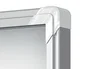 Nobo Vitrina de Anuncios Premium Plus Magnética con Puerta Corredera 8 x DIN A4 689x972x54 mm