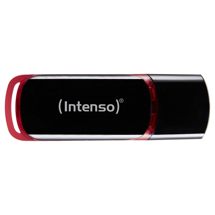 Intenso 8GB USB 2.0 Memoria USB Tipo-A Negro Rojo 28 MB/s Lectura 6.5 MB/s Escritura