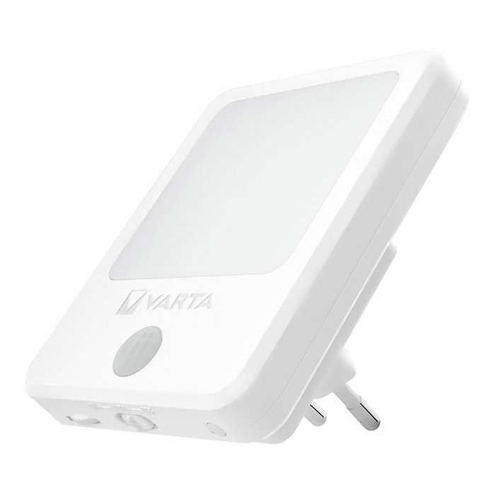 Varta Piloto de noche con sensor de movimiento y enchufe Blanco Cálido