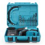 Koma Tools Kit Taladro Atornillador 20V con Maletín, Batería 2.0Ah, Cargador y 40 Accesorios, 2 Velocidades, Par 35Nm, Modelo 20V-TA40-K