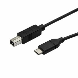 StarTech.com Cable USB-C a USB-B de Impresora 3 m, Negro