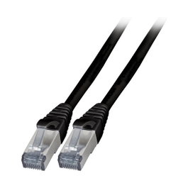 EFB Elektronik Cable de red Cat.6a S/FTP RJ45 de 15m Negro