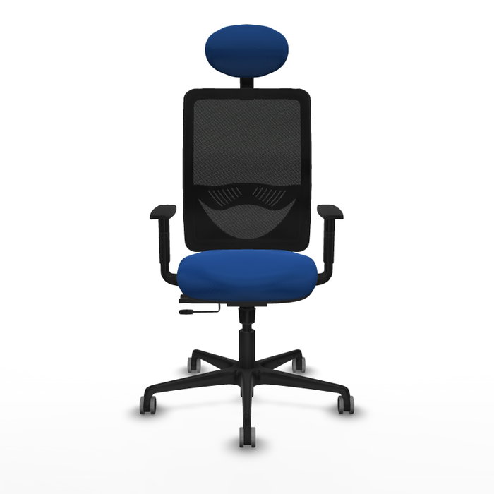 PIQUERAS Y CRESPO Silla de oficina Zulema Azul y Negro PIQUERAS Y CRESPO Silla de oficina Zulema Azul y Negro