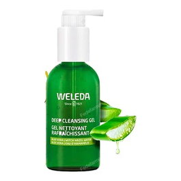 WELEDA Gel Limpiador Refrescante de Plantas con Aloe Vera y Hamamelis 150ml para Piel Normal a Mixta