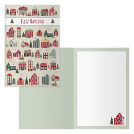 DOHE CHRISTMAS DOHE 115x170 CASITAS (Set de 6)