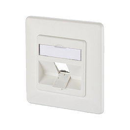 METZ CONNECT Modul Anschlussdose UP 1 Port Blanco