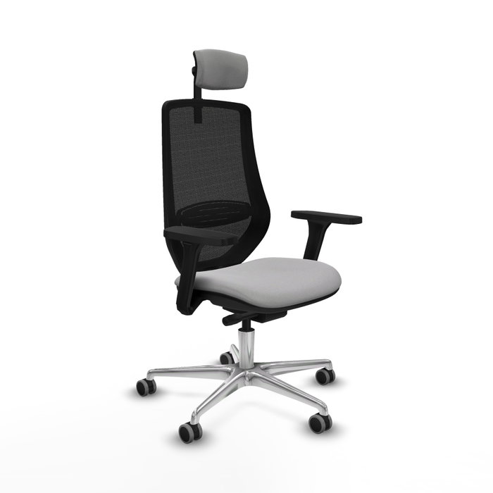 PIQUERAS Y CRESPO Silla de oficina Mardos con mecanismo Sincro/Traslack, Gris claro y Negro PIQUERAS Y CRESPO Silla de oficina Mardos con mecanismo Sincro/Traslack, Gris claro y Negro