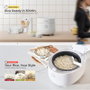 Cuckoo CR-0675F (CR0675F) Olla Arrocera Micom con Capacidad de 1080ml en Color Blanco