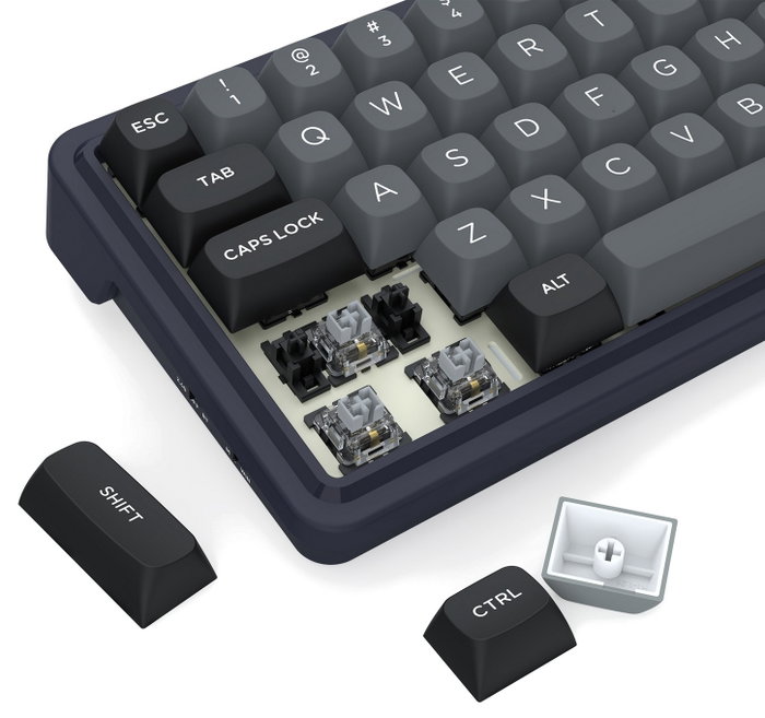 Redragon Draconic V2 K730GB-RGB-PRO Black Teclado Gaming Mecánico Inalámbrico 61 Teclas RGB Retroiluminación Batería 2500 mAh USB-C Negro Redragon Draconic V2 K730GB-RGB-PRO Black Teclado Gaming Mecánico Inalámbrico 61 Teclas RGB Retroiluminación Batería 2500 mAh USB-C Negro