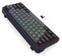 Redragon Draconic V2 K730GB-RGB-PRO Black Teclado Gaming Mecánico Inalámbrico 61 Teclas RGB Retroiluminación Batería 2500 mAh USB-C Negro
