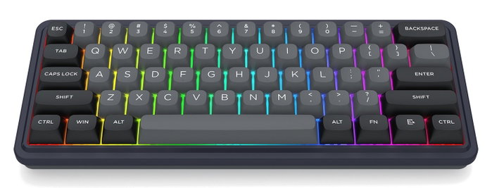 Redragon Draconic V2 K730GB-RGB-PRO Black Teclado Gaming Mecánico Inalámbrico 61 Teclas RGB Retroiluminación Batería 2500 mAh USB-C Negro Redragon Draconic V2 K730GB-RGB-PRO Black Teclado Gaming Mecánico Inalámbrico 61 Teclas RGB Retroiluminación Batería 2500 mAh USB-C Negro
