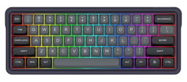 Redragon Draconic V2 K730GB-RGB-PRO Black Teclado Gaming Mecánico Inalámbrico 61 Teclas RGB Retroiluminación Batería 2500 mAh USB-C Negro