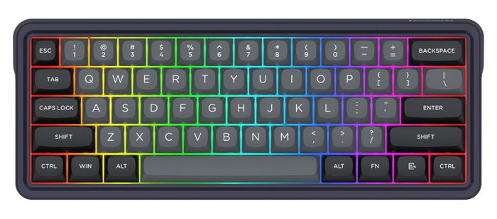 Redragon Draconic V2 K730GB-RGB-PRO Black Teclado Gaming Mecánico Inalámbrico 61 Teclas RGB Retroiluminación Batería 2500 mAh USB-C Negro Redragon Draconic V2 K730GB-RGB-PRO Black Teclado Gaming Mecánico Inalámbrico 61 Teclas RGB Retroiluminación Batería 2500 mAh USB-C Negro