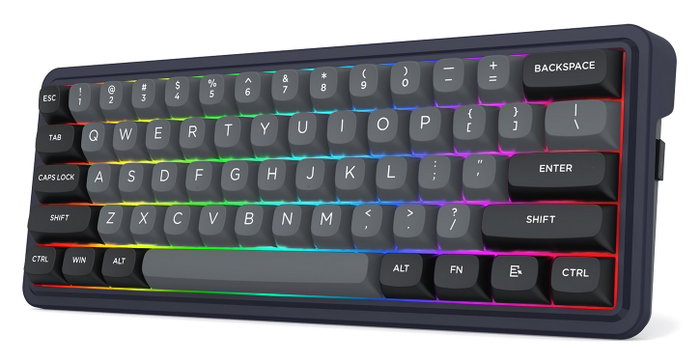 Redragon Draconic V2 K730GB-RGB-PRO Black Teclado Gaming Mecánico Inalámbrico 61 Teclas RGB Retroiluminación Batería 2500 mAh USB-C Negro Redragon Draconic V2 K730GB-RGB-PRO Black Teclado Gaming Mecánico Inalámbrico 61 Teclas RGB Retroiluminación Batería 2500 mAh USB-C Negro