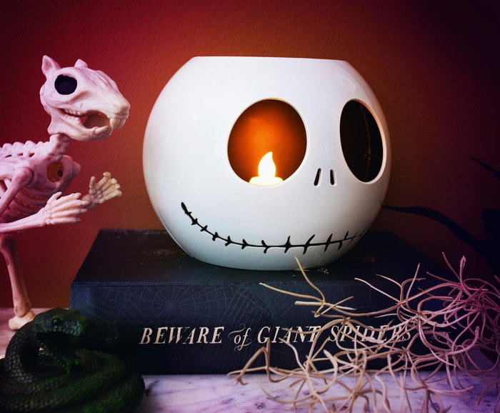 Pesadilla antes de Navidad Vela LED Jack Skeleton
