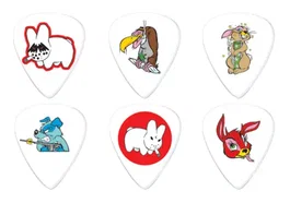 DUNLOP Bote de 6 Púas Frank Kozik Series 1, 0,73 mm