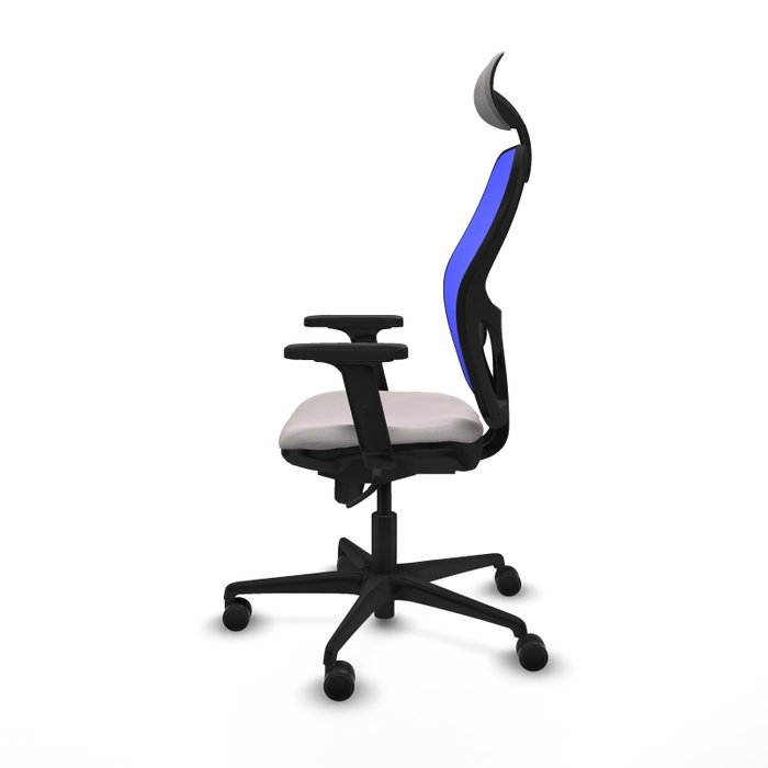 PIQUERAS Y CRESPO Silla de oficina Jorquera Blanco y Azul