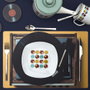 Home Deco Factory Individual 45x30 cm con diseño de tocadiscos