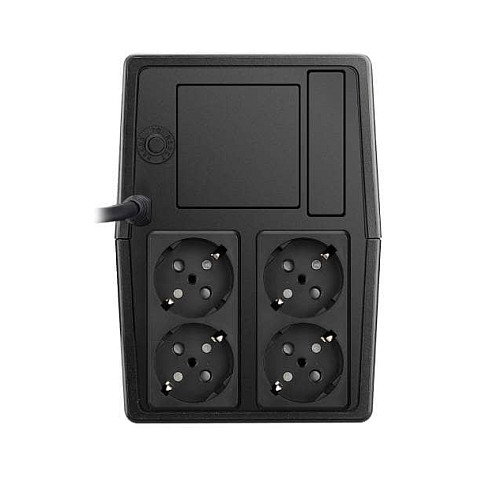 FSP FP 1000 SAI Torre Interactivo 1000VA 600W con AVR, 4 Tomas Schuko y Batería de 2x12V/9Ah