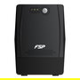 FSP FP 1000 SAI Torre Interactivo 1000VA 600W con AVR, 4 Tomas Schuko y Batería de 2x12V/9Ah