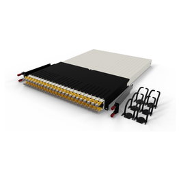 PATCHBOX patchbox.one 30RU STP Amarillo con 24 cables Cat.6a