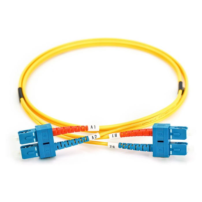 Digitus Patch Cable LWL, SC/SC, 2.0 m, Singlemode Duplex OS2, para redes de fibra óptica