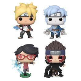 FUNKO Blister 4 figuras POP Boruto Exclusive