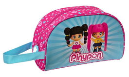 Neceser de Viaje Pinypon Azul Rosa Poliéster 300D 26 x 16 x 9 cm