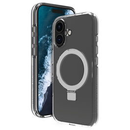 dbramante 1928 Iceland Ultra D3O MS Kick Funda para iPhone 16 Pro (6.1") Transparente Compatible MagSafe