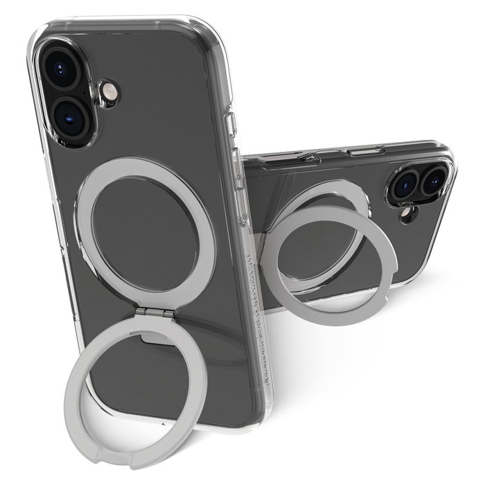 dbramante 1928 Iceland Ultra D3O MS Kick Funda para iPhone 16 Pro (6.1") Transparente Compatible MagSafe