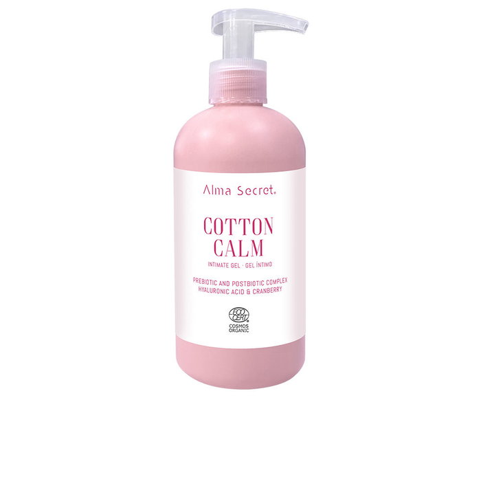 Alma Secret Cotton Calm Gel Íntimo Hidratante Prebiótico con Ácido Hialurónico, Extracto de Algodón Rojo y Arándano - 300 ml Alma Secret Cotton Calm Gel Íntimo Hidratante Prebiótico con Ácido Hialurónico, Extracto de Algodón Rojo y Arándano - 300 ml