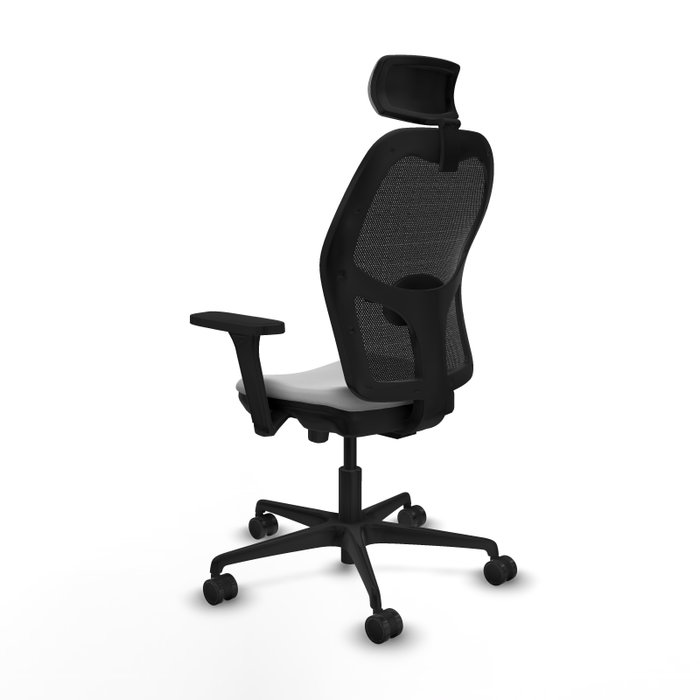 PIQUERAS Y CRESPO Silla de oficina Jorquera Gris claro y Negro