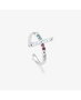 Radiant Anillo Silver con Piedras de Colores y Cruces Talla 54
