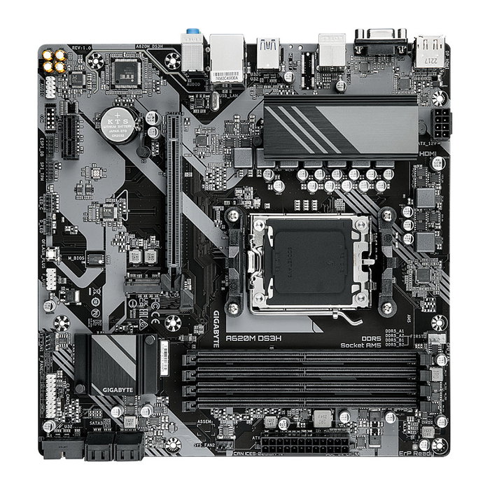 Gigabyte A620M DS3H Micro ATX DDR5 AM5