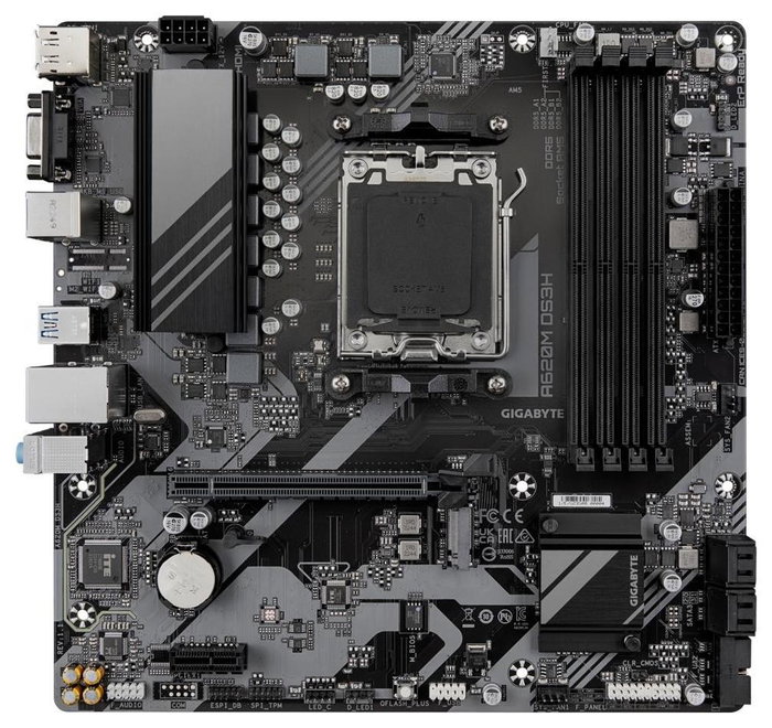 Gigabyte A620M DS3H Micro ATX DDR5 AM5