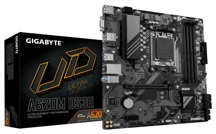 Gigabyte A620M DS3H Micro ATX DDR5 AM5