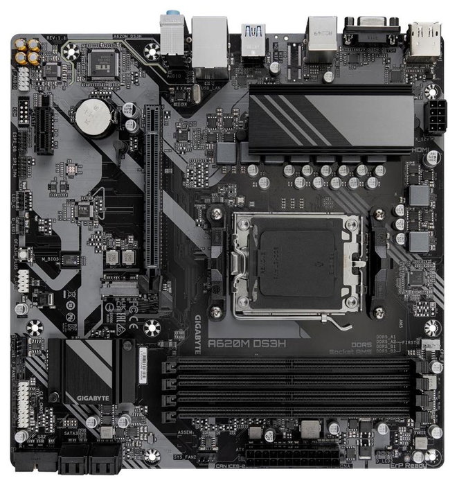 Gigabyte A620M DS3H Micro ATX DDR5 AM5