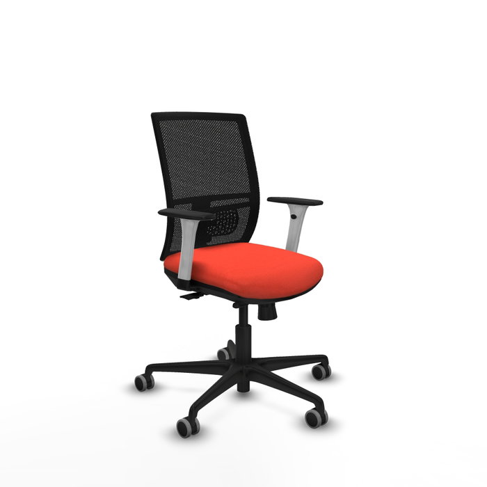PIQUERAS Y CRESPO Silla de oficina Yunquera Naranja oscuro y Negro PIQUERAS Y CRESPO Silla de oficina Yunquera Naranja oscuro y Negro