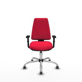 PIQUERAS Y CRESPO Silla de oficina Elche AS Bali rojo