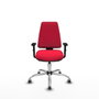 PIQUERAS Y CRESPO Silla de oficina Elche AS Bali rojo