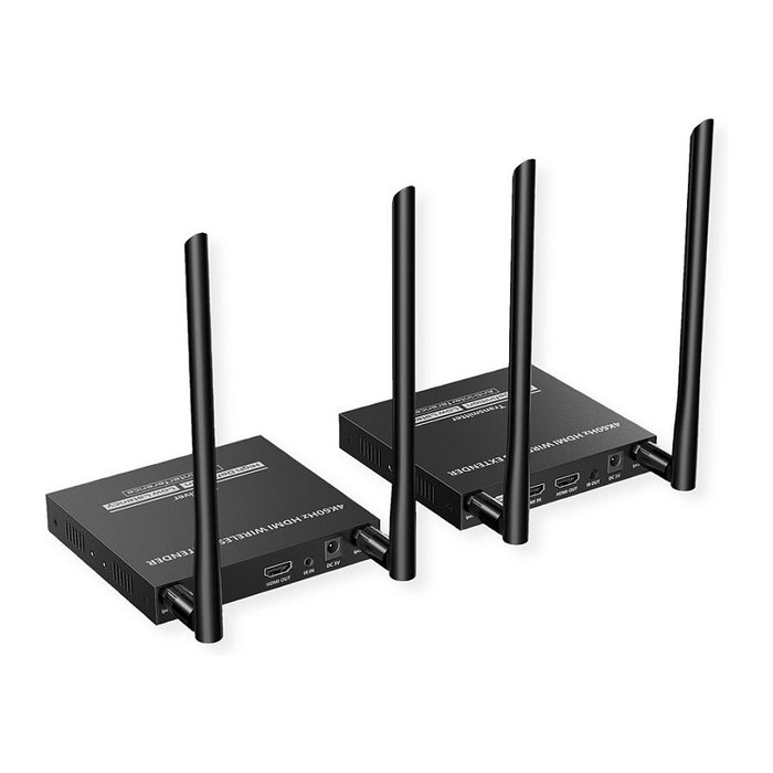 VALUE 14.99.3416 Wireless HDMI 4K A/V System, Transmisor y Receptor de Señales AV Inalámbrico, 50 m, 3840x2160 Pixeles, HDCP, 3D